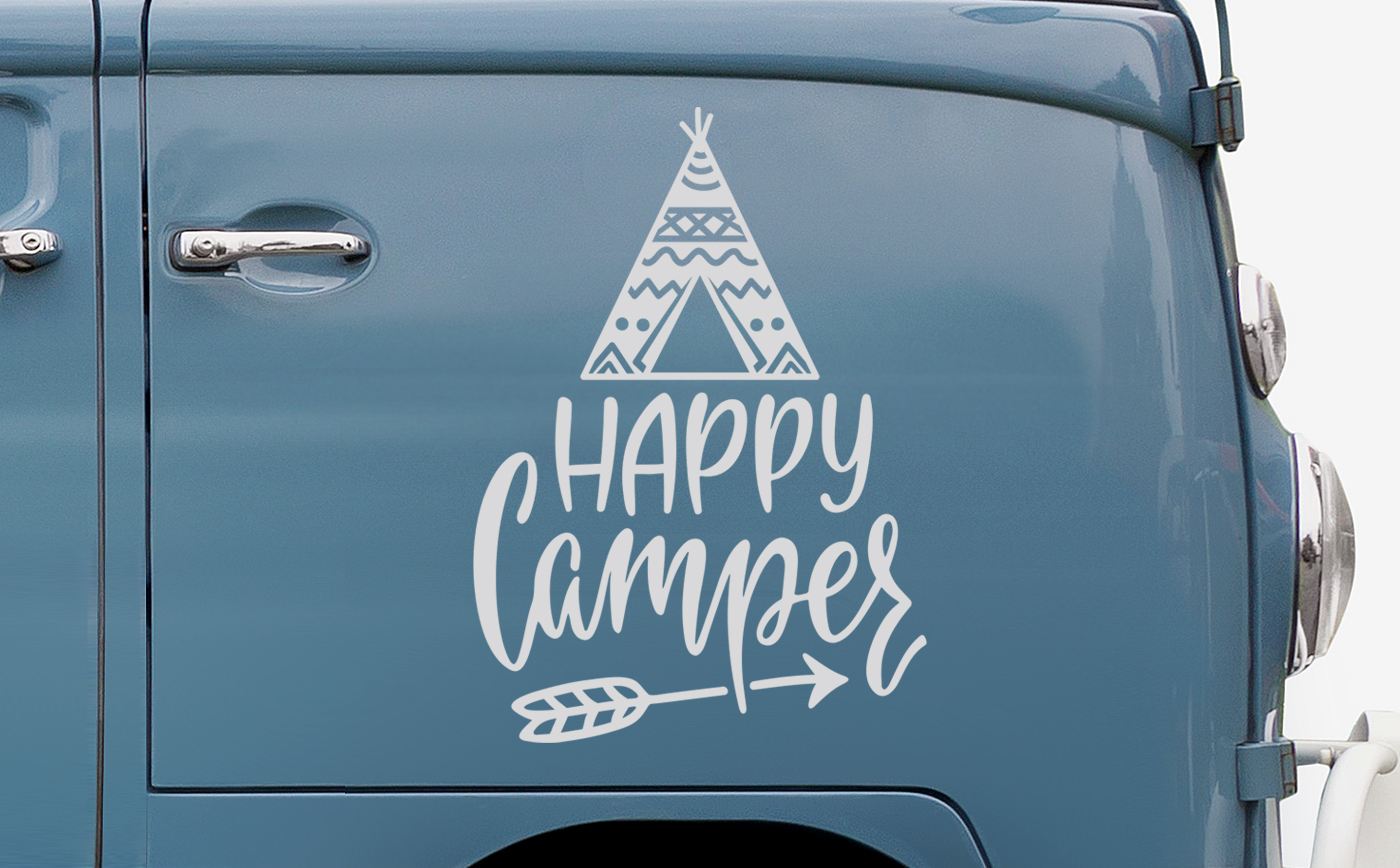 Aufkleber Wohnwagen Wohnmobil CamperAuto