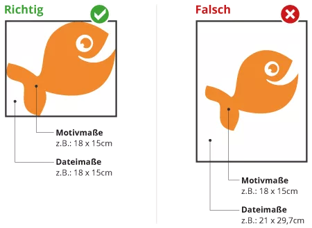 Hilfegrafik Größe festlegen