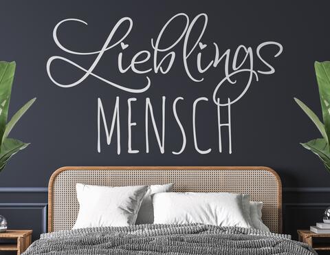 Wandtattoo Lieblings Mensch