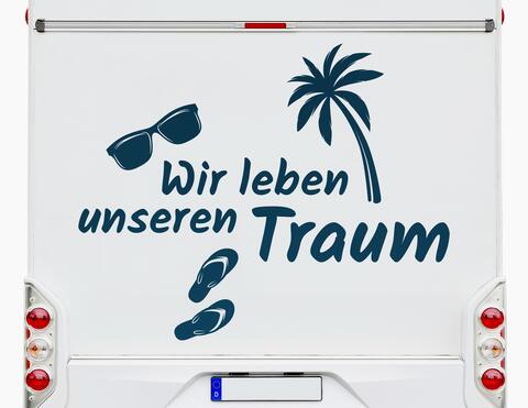 Autoaufkleber Traumleben Summertime