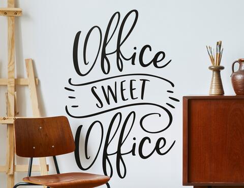 Wandtattoo Office Sweet Office