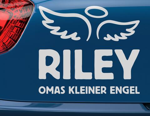 Autoaufkleber Omas kleiner Engel