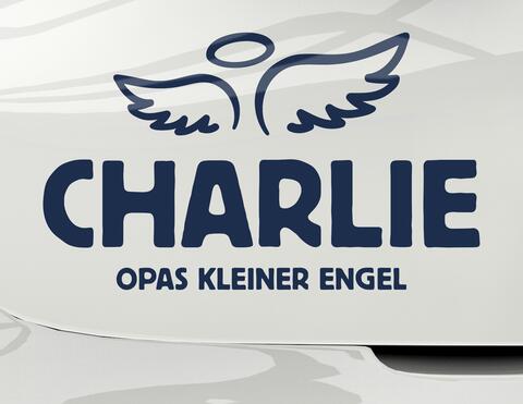 Autoaufkleber Opas kleiner Engel