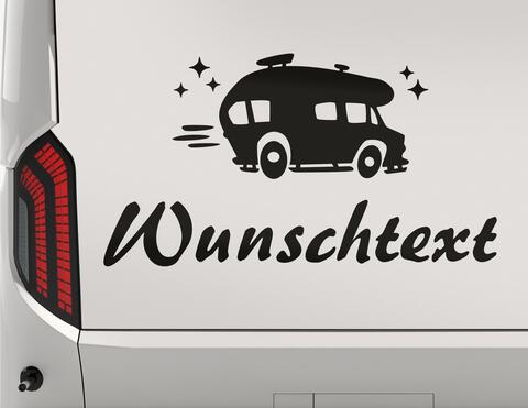 Autoaufkleber Dein Wohnmobil auf Tour