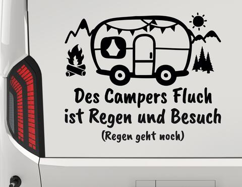 Autoaufkleber Des Campers Fluch