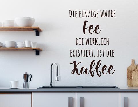 Wandtattoo Die KafFee