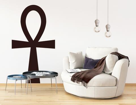 Wandtattoo Ankh