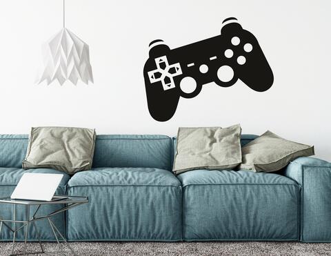 Wandtattoo "Game Controller" für große & kleine Spielkinder