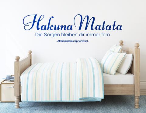 Dieser Spruch aus Afrika hält Sorgen fern: "Hakuna Matata"