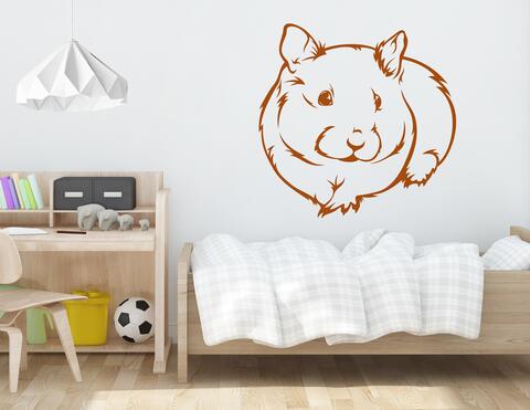 Wandtattoo „Hamster Cookie“ setzt auf Niedlichkeit