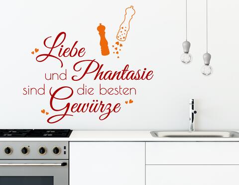 Wandtattoo Liebe & Phantasie