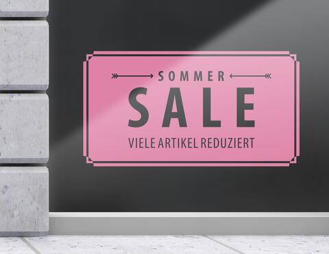 Aufkleber Vintage Sommer Sale