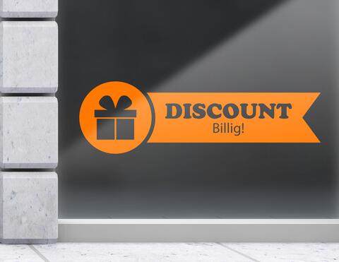 Aufkleber Fahne Discount billig