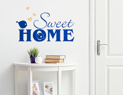 Wandtattoo "Sweet Home Tweet" – da zwitschert Dir was!