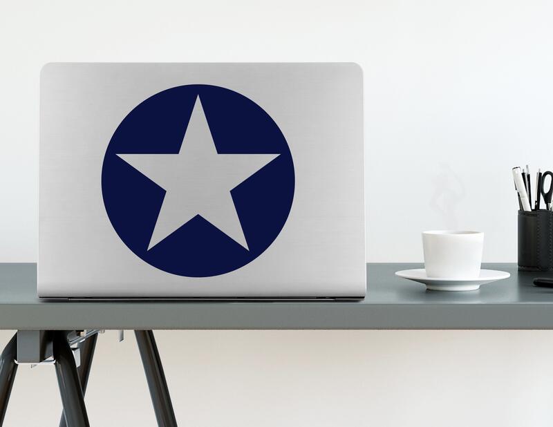 Wandtattoo Navy Star