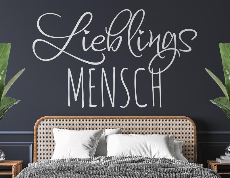 Wandtattoo Lieblings Mensch