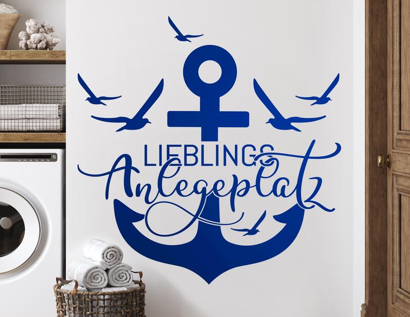 Wandtattoo Lieblings Anlegeplatz