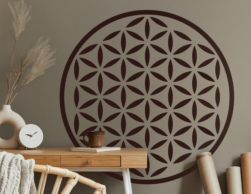 Wandtattoo Flower of Life