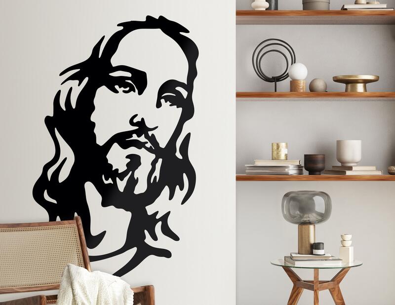 Wandtattoo Jesus Christus Portrait