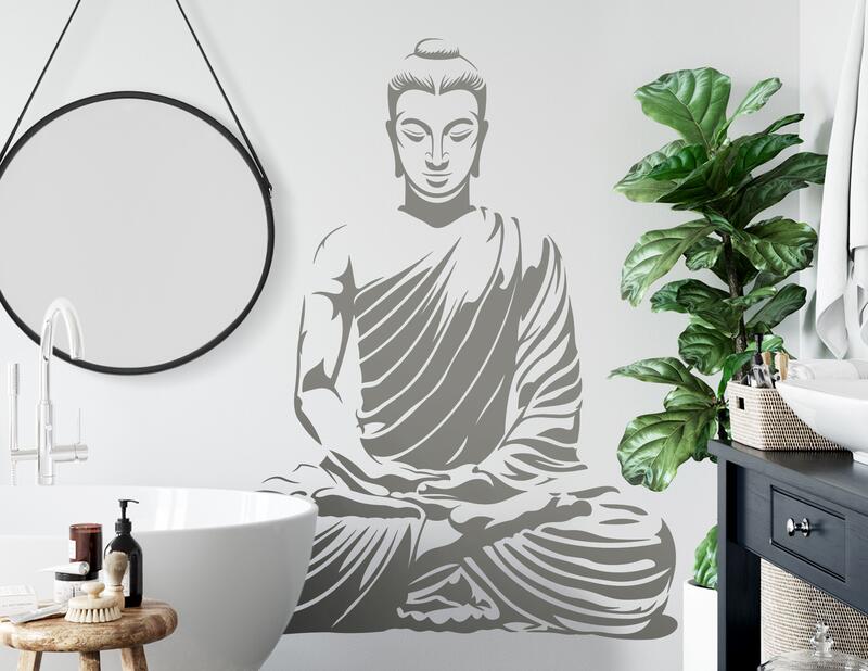 Wandtattoo Buddha