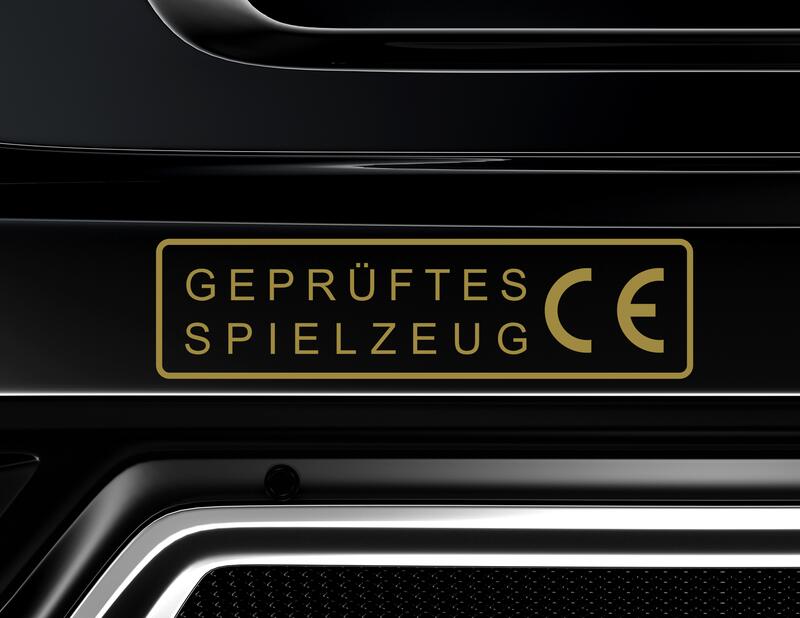 Autoaufkleber "Geprüftes Spielzeug" Auto CE-Kennzeichnung