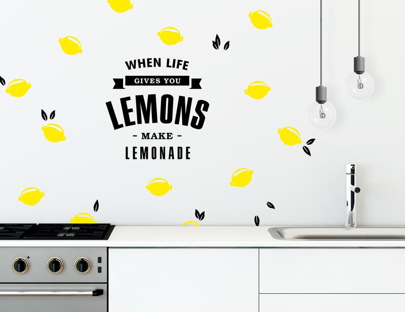 Wandtattoo Lemonade