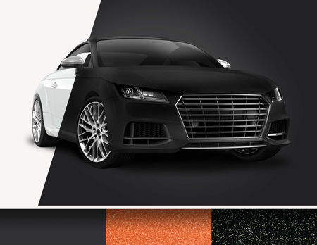 26,25€/m²] Autofolie schwarz matt Auto Folie matt für Car Wrapping