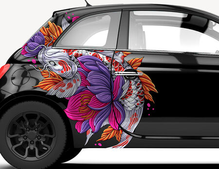 Mehrfarbiger Auto abschlepphaken dekorativer Aufkleber Auto - Temu