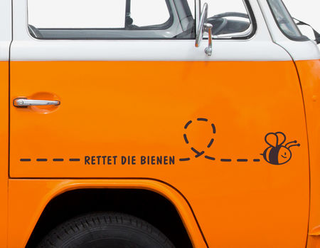 Auto Sticker Aufkleber Flammenblume DIY Seitenaufkleber Groß Wohnwagen  330CM (Blau)