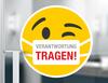 Aufkleber Verantwortung tragen-Smiley