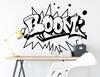 Wandtattoo „Boom“ ideal für Comic- und Graffitifans