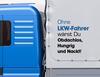 Schablonenfolie - Anwendungsbeispiel LKW-Beschriftung