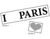 Lieferansicht I love Paris